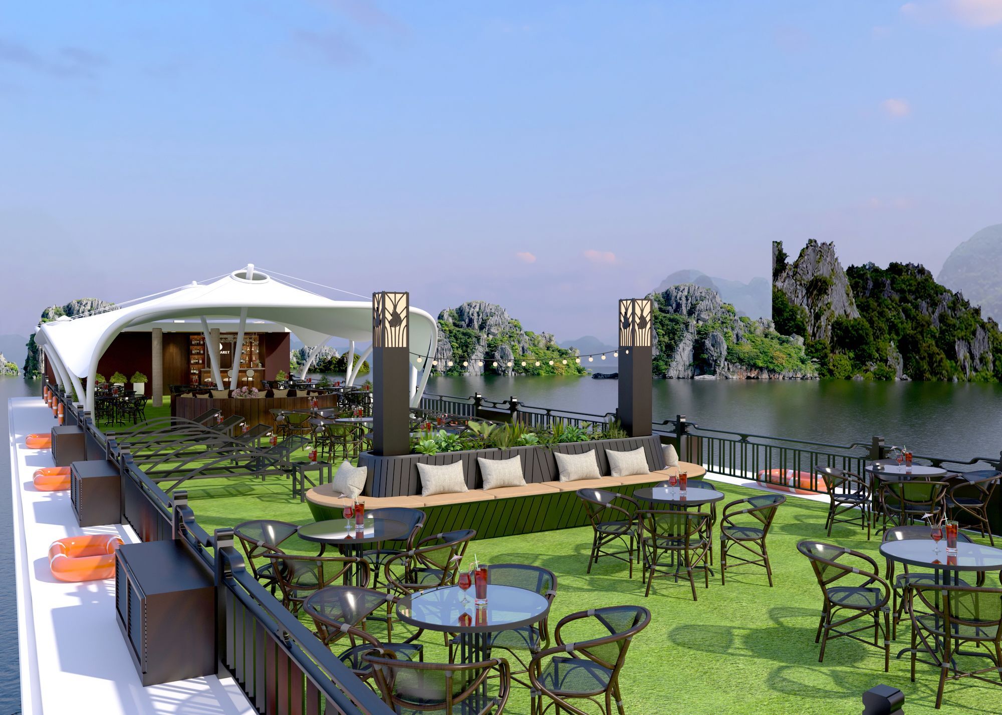 Margaret Cruises Hotel Hạ Long-öböl Kültér fotó