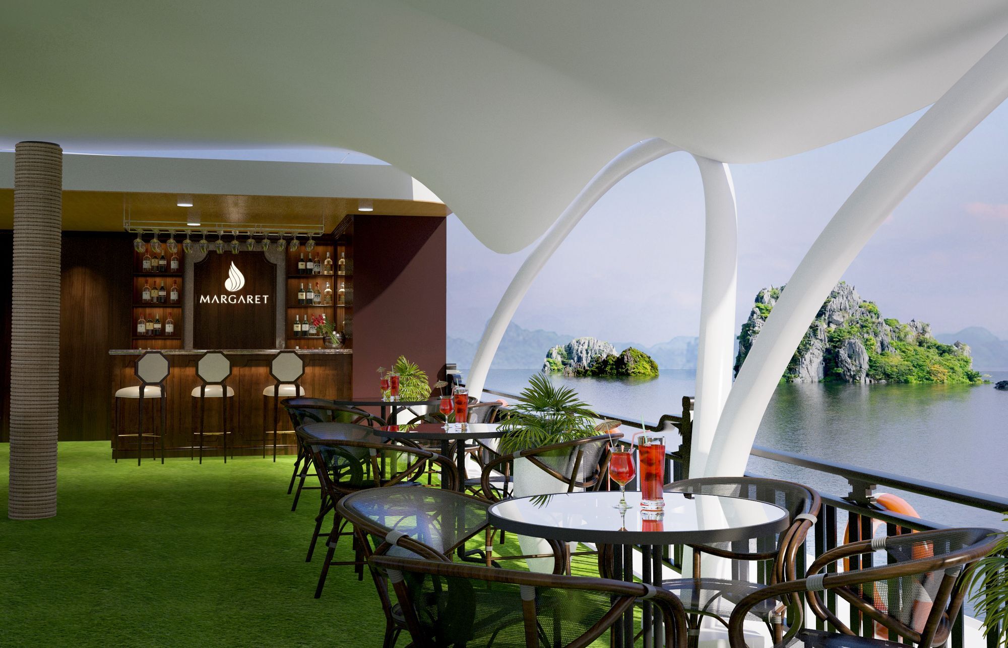 Margaret Cruises Hotel Hạ Long-öböl Kültér fotó